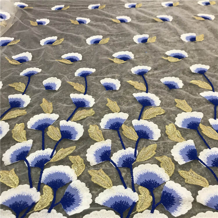 Embroidered Fabric Women's Polyester for Women's Wear Wholesale Suppli 4